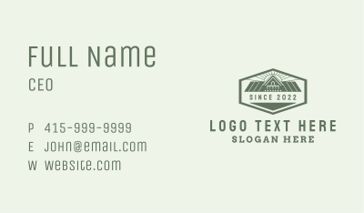 Sunshine House Roof  Business Card Image Preview