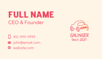 Monoline Car Dealer Business Card Image Preview