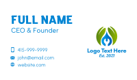 Eco Friendly Plumbing  Business Card Design