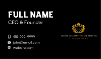 Shield Crest Crown Business Card Image Preview
