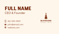 Classic Guitar Music  Business Card Image Preview