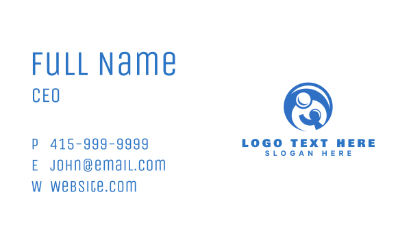Parent Charity Institution Business Card Design Image Preview