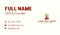 Tree Book Publishing Business Card Image Preview