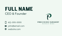 Organic Leaf Wellness Business Card Image Preview