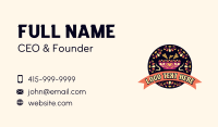 Festive Nachos Mexican Business Card Preview