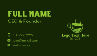 Natural Herbal Tea Business Card Image Preview