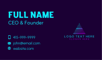 Pyramid Technology Business Card Image Preview