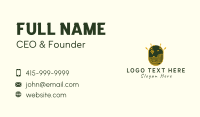 Natural Grape Winery Badge Business Card Image Preview