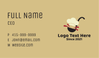 Chef Kitchen Ladle  Business Card Image Preview