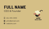 Chef Kitchen Ladle  Business Card Image Preview