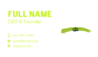 Generic Freestyle Wordmark Business Card Image Preview
