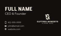 Skate Shop Letter S  Business Card Image Preview