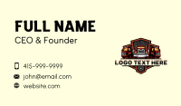 Trailer Truck Cargo Business Card Preview