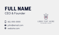 King Sugar Skull Business Card Image Preview