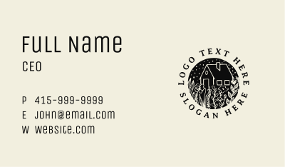 Floral Home Garden  Business Card Image Preview