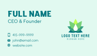 Cannabis Oil Weed Leaf Business Card Image Preview