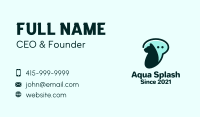 Dog Chat Bubble Business Card Image Preview