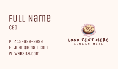 Sweet Cookie Biscuit Business Card Image Preview