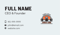 Kettlebell Dumbbell Gym Business Card Image Preview