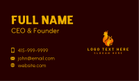 Fire Chicken Restaurant Business Card Image Preview