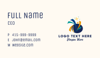 Confetti Fireworks   Business Card Image Preview