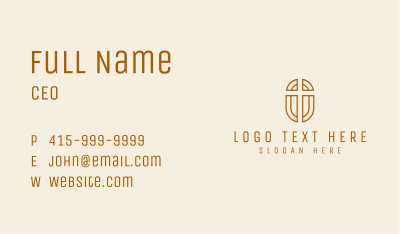 Holy Religious Cross Business Card Image Preview