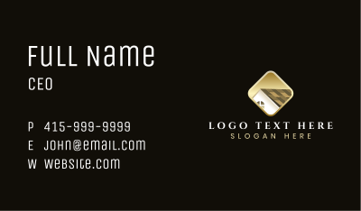 Roof House Realty Business Card Image Preview