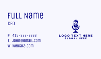 Film Microphone Media Podcast Business Card Image Preview