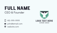 Eagle Shield Insurance  Business Card Design