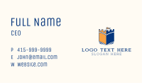 Castle Tower Book Business Card Image Preview