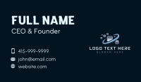 Pixel Orbit Technology Business Card Image Preview