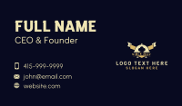 Chef Hat Restaurant Banner Business Card Preview