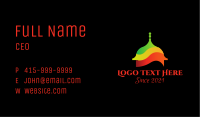 Multicolor Muslim Temple  Business Card Image Preview