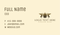 Pegasus Crest Lettermark Business Card Image Preview