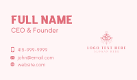 Bohemian Eye Star Business Card Image Preview