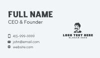 Anime Man Character Business Card Preview