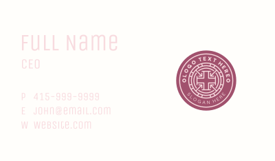 Religious Christian Ministry Business Card Image Preview