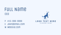 Labrador Playing Dog Business Card Image Preview