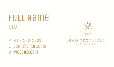 Elegant Magical Fairy Business Card Image Preview