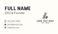 Wrench Repairman Tool Business Card Image Preview