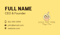 Trowel Gardening Pot Business Card Image Preview