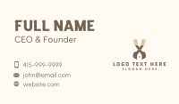 Home Lawn Scissor Tool Business Card Image Preview
