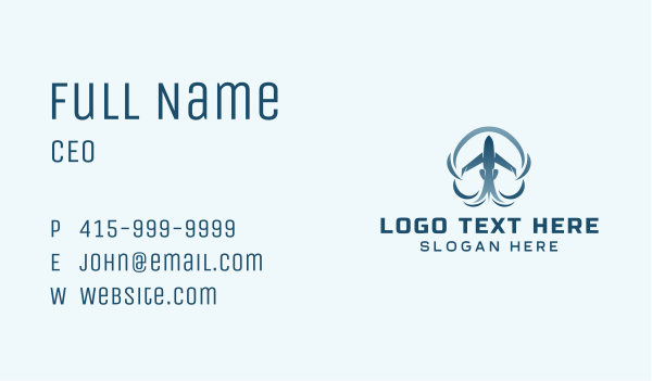 Jet Plane Aircraft Business Card Design Image Preview