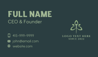 Needle Leaf Acupuncture Business Card Image Preview