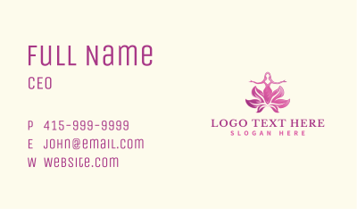 Fashion Flower Lady Business Card Image Preview