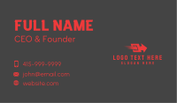 Quick Delivery Logistics Business Card Image Preview