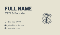 Woman Organic Spa Business Card Image Preview