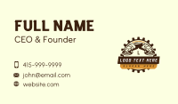 Gear Car Polisher Business Card Preview