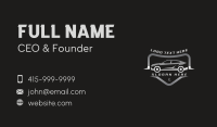 Automobile Car Driving Business Card Design