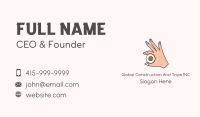 Sushi Hand  Business Card Image Preview
